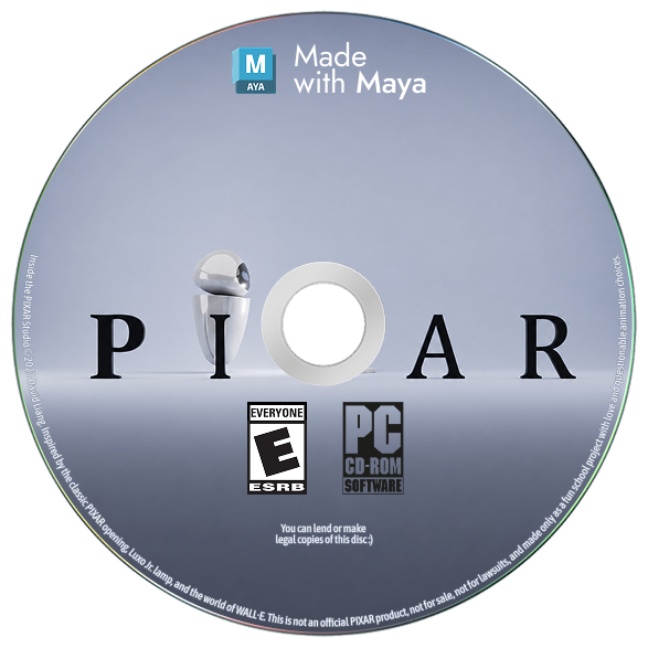 Inside the PIXAR Studio CD artwork