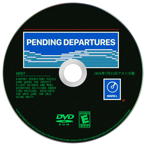 Pending Departures CD cover