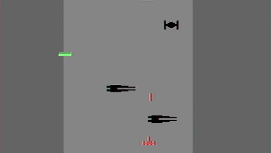 River Raid gameplay in the redesigned level